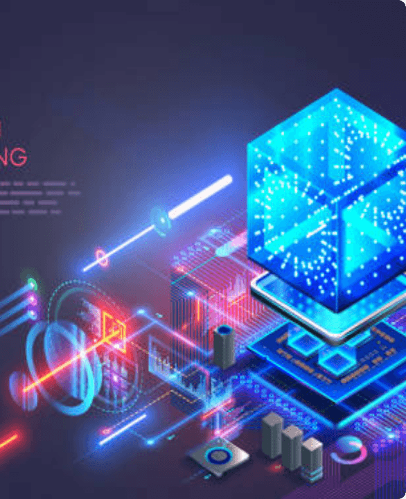 Embedded presentation visual illustrating secure smart-grid and AI-enabled industrial infrastructure.